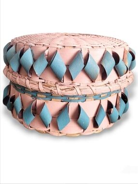 Maliseet Northeast Woodlands Fancy Basket